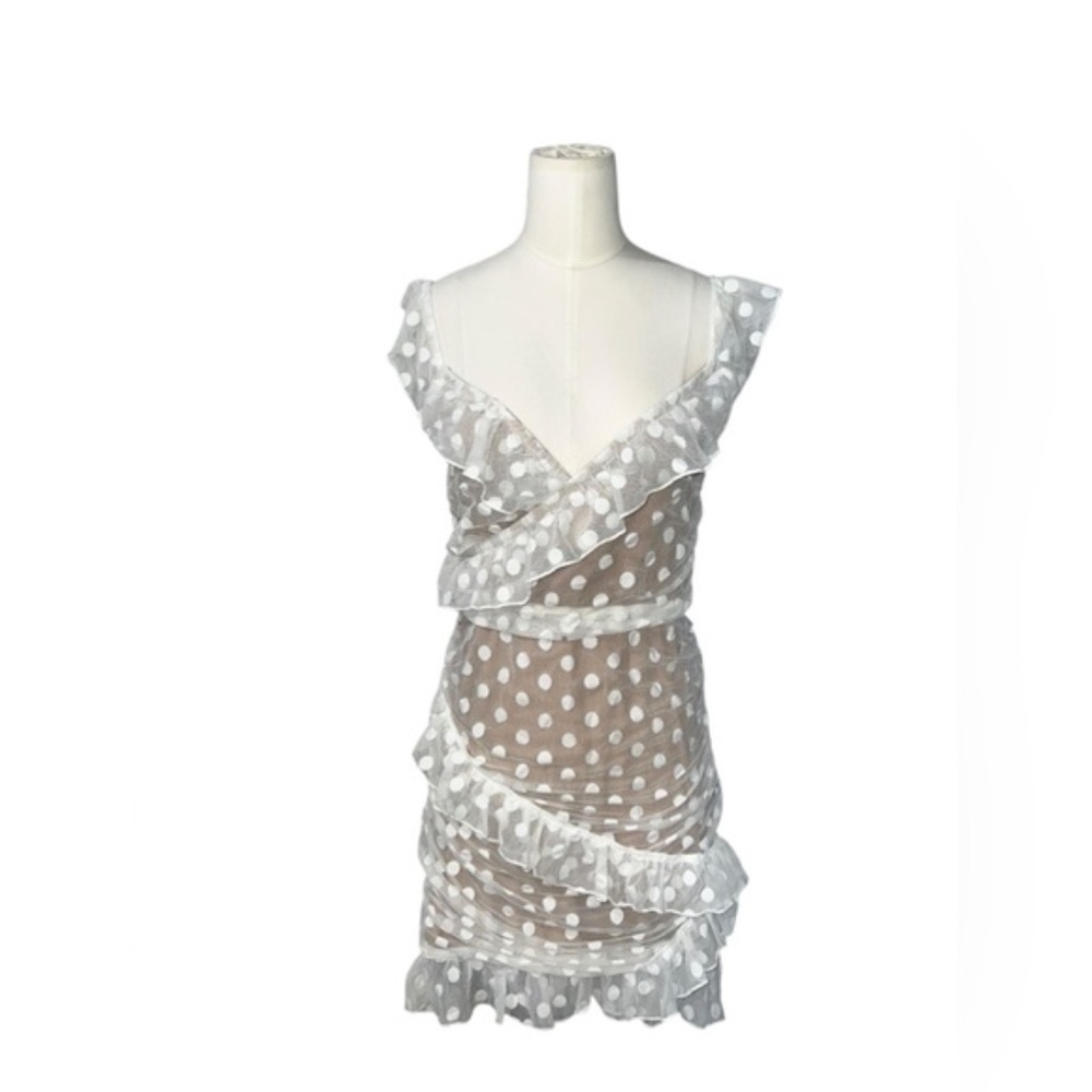 Majorelle Bandit White Lace Dress in XL - Picture 5 of 10